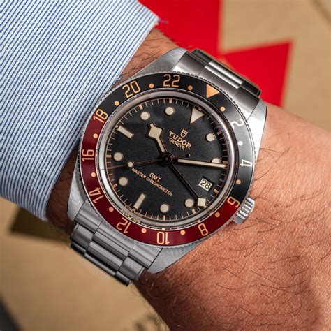 tudor black bay gmt 39mm|tudor gmt thickness.